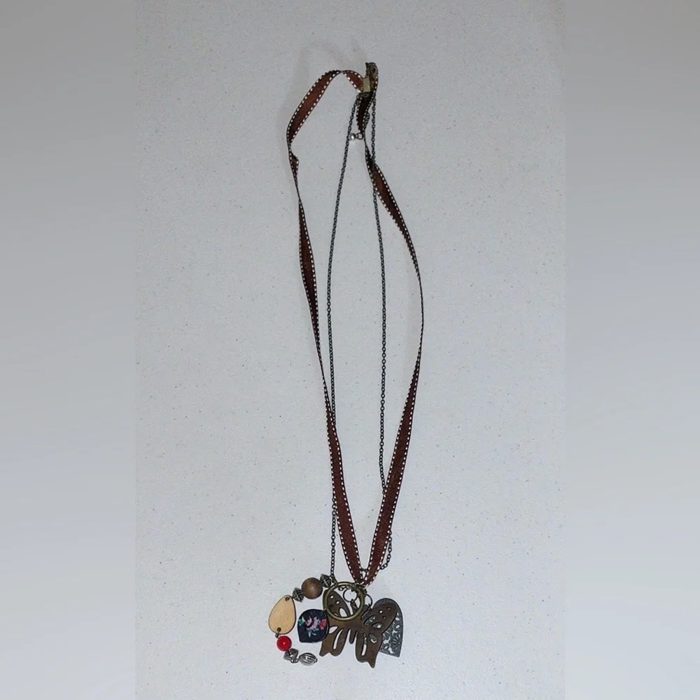 Fun Necklace with Four (4) Charms - Picture 2 of 5